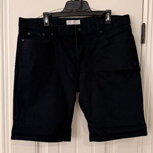 TOPMAN skinny denim shorts, size 40